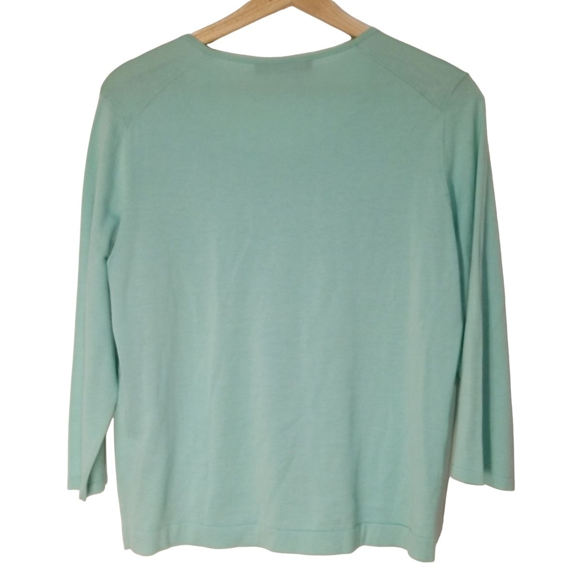 LEONARD(レオナール) 七分袖セーター サイズLL レディース美品