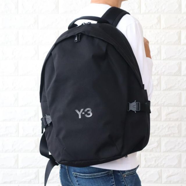 並行輸入品】Y-3 Y3 ワイスリ- リュック バックパック ブラック 黒