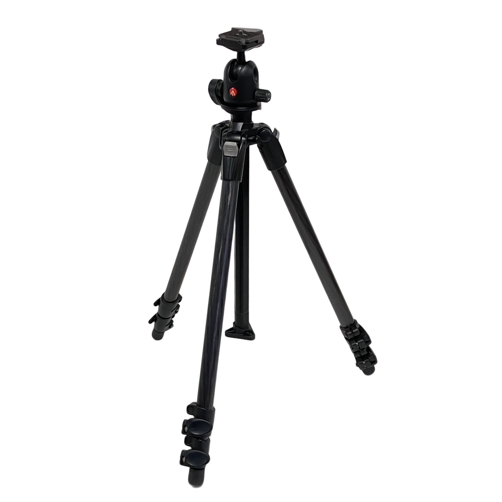 Manfrotto 190 CX 3 カーボン 三脚 496 RC 2 雲台 セット マンフロット カメラ