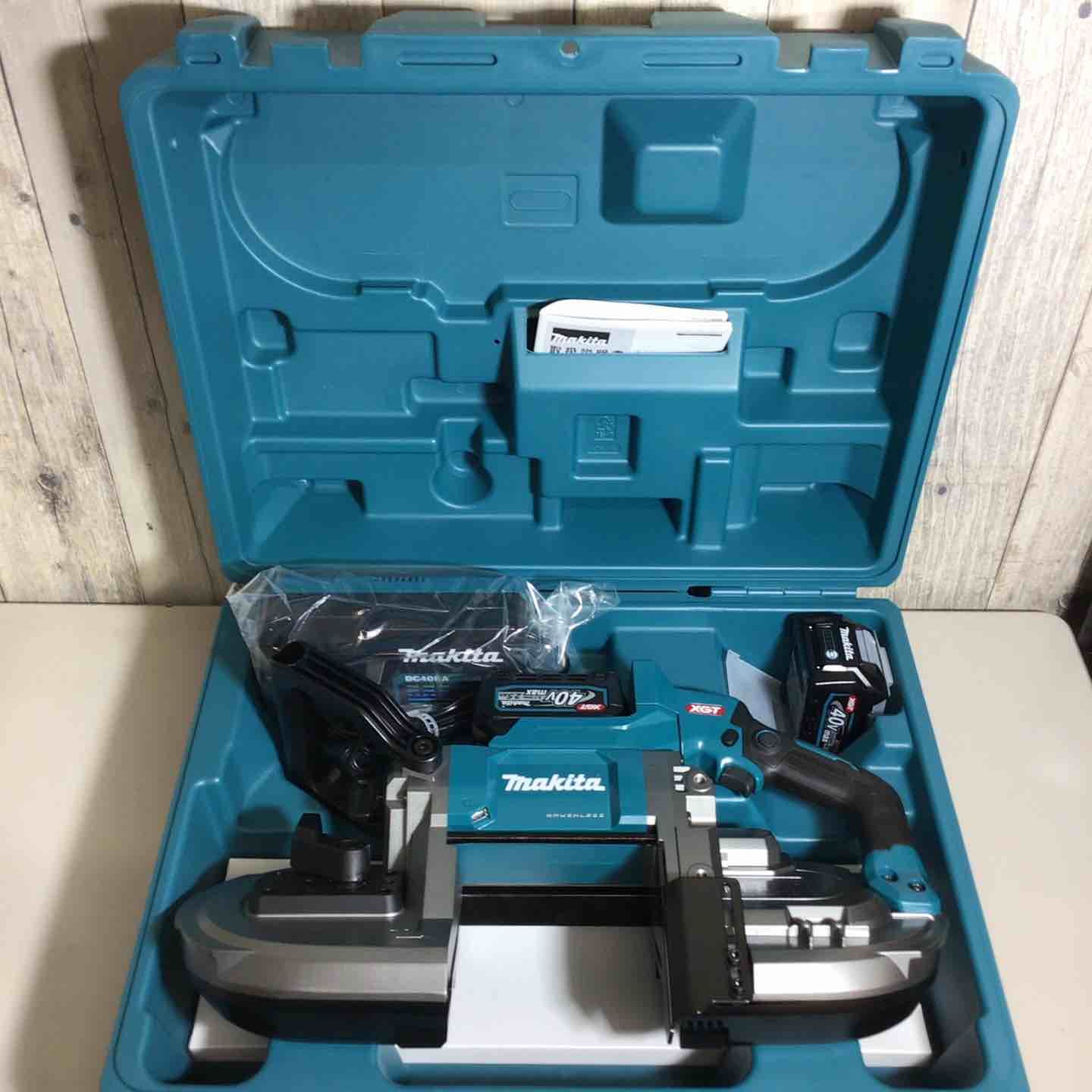 マキタ makita コードレス バンドソー バッテリー 充電器付 フルセット 充電式 40 V