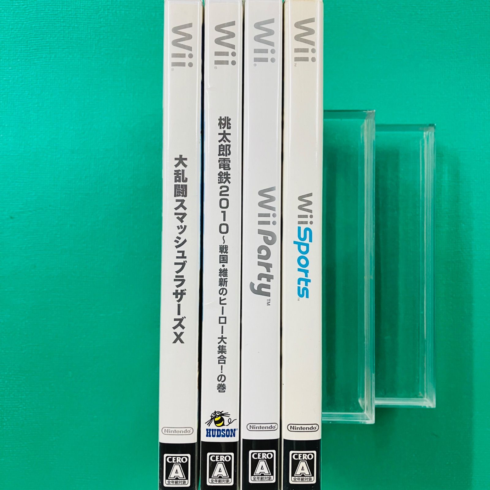 4点セット】Wii 大乱闘スマッシュブラザーズX 桃太郎電鉄2010～戦国