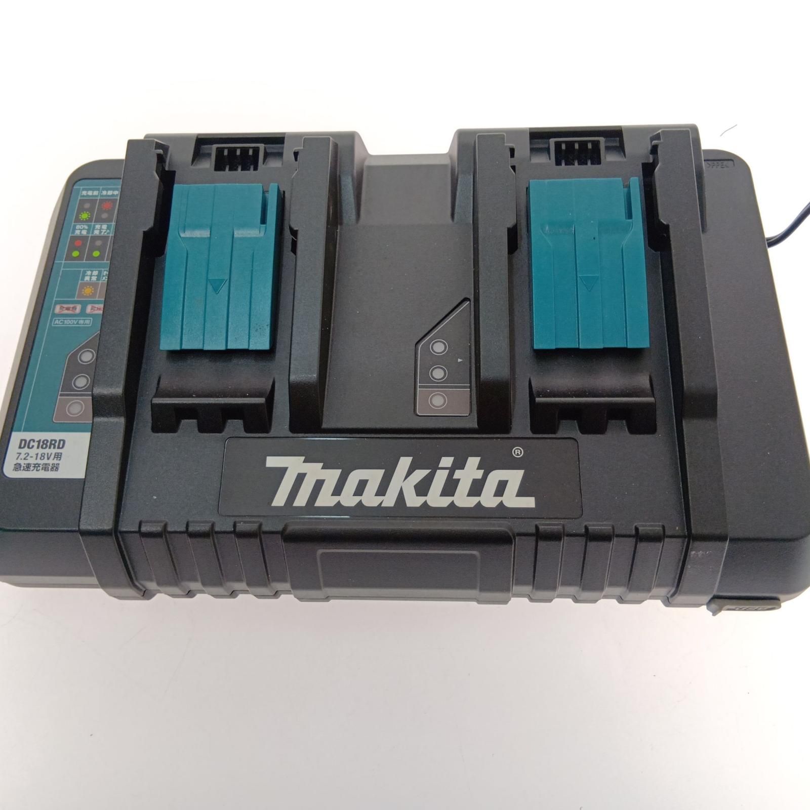  MAKITA マキタ 2口急速充電器 バッテリー 付き DC 18 RD その他 電動工具 エア工具