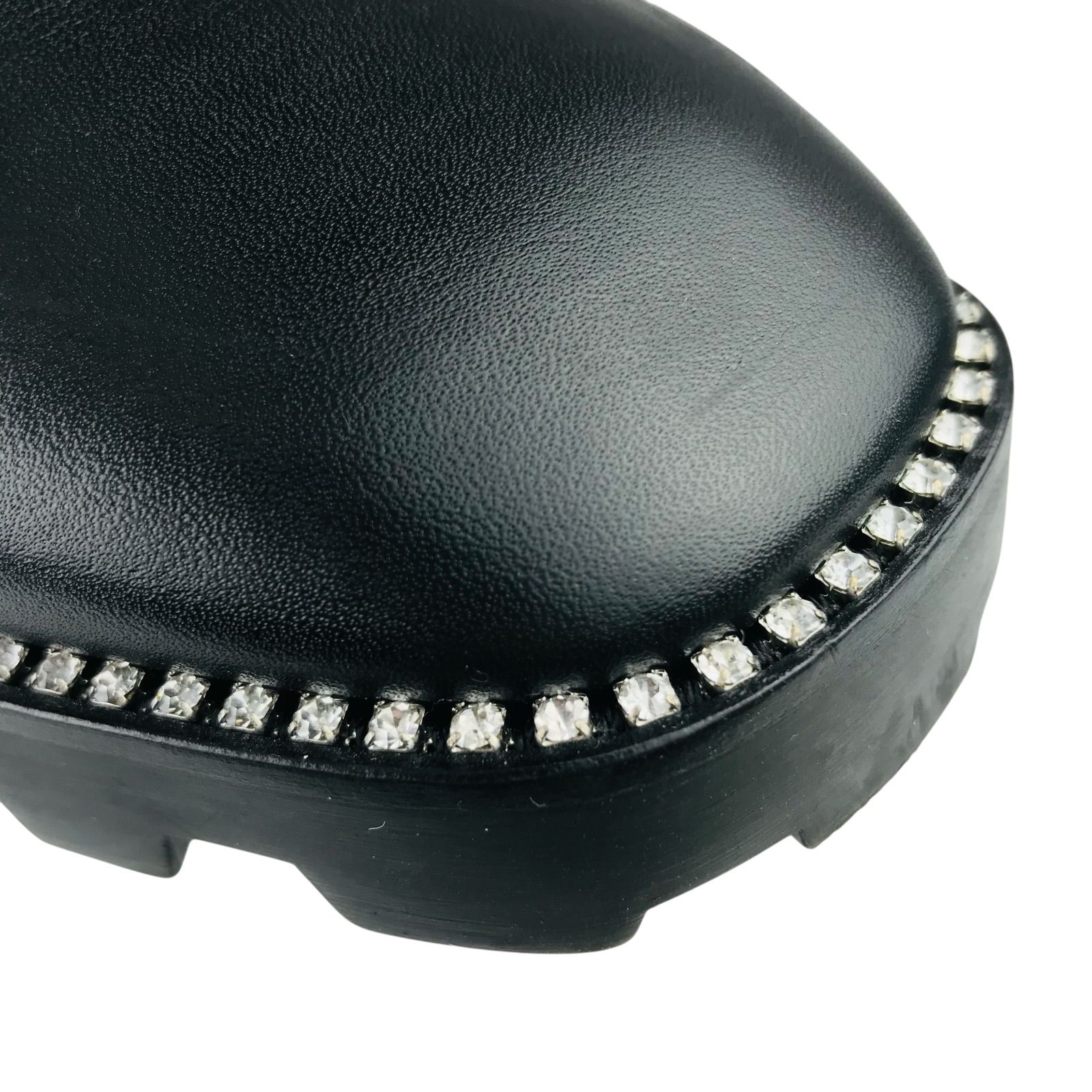 美品☆JIMMY CHOO・ジミーチュウ レディース レザー クリスタル