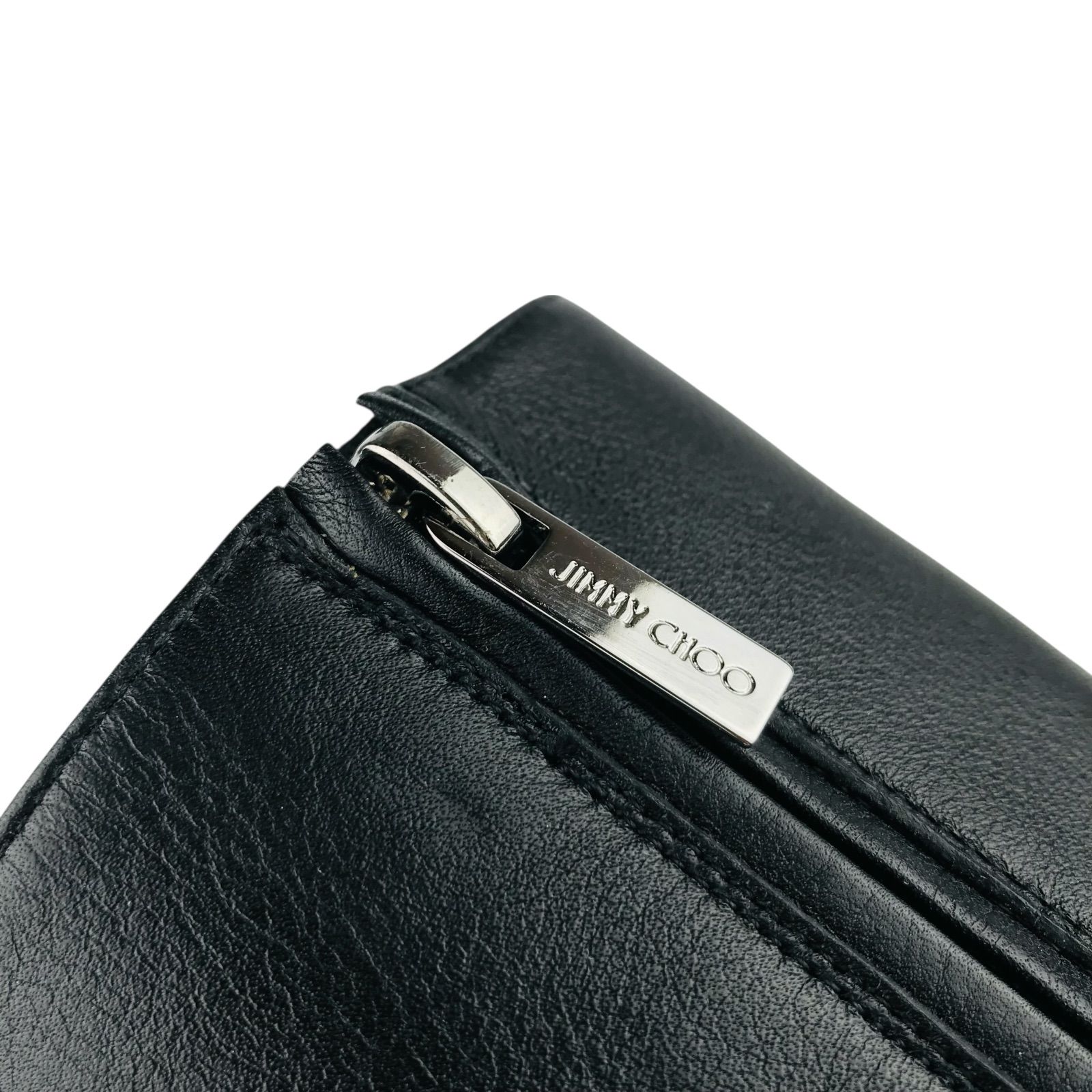 美品☆JIMMY CHOO・ジミーチュウ レディース レザー クリスタル