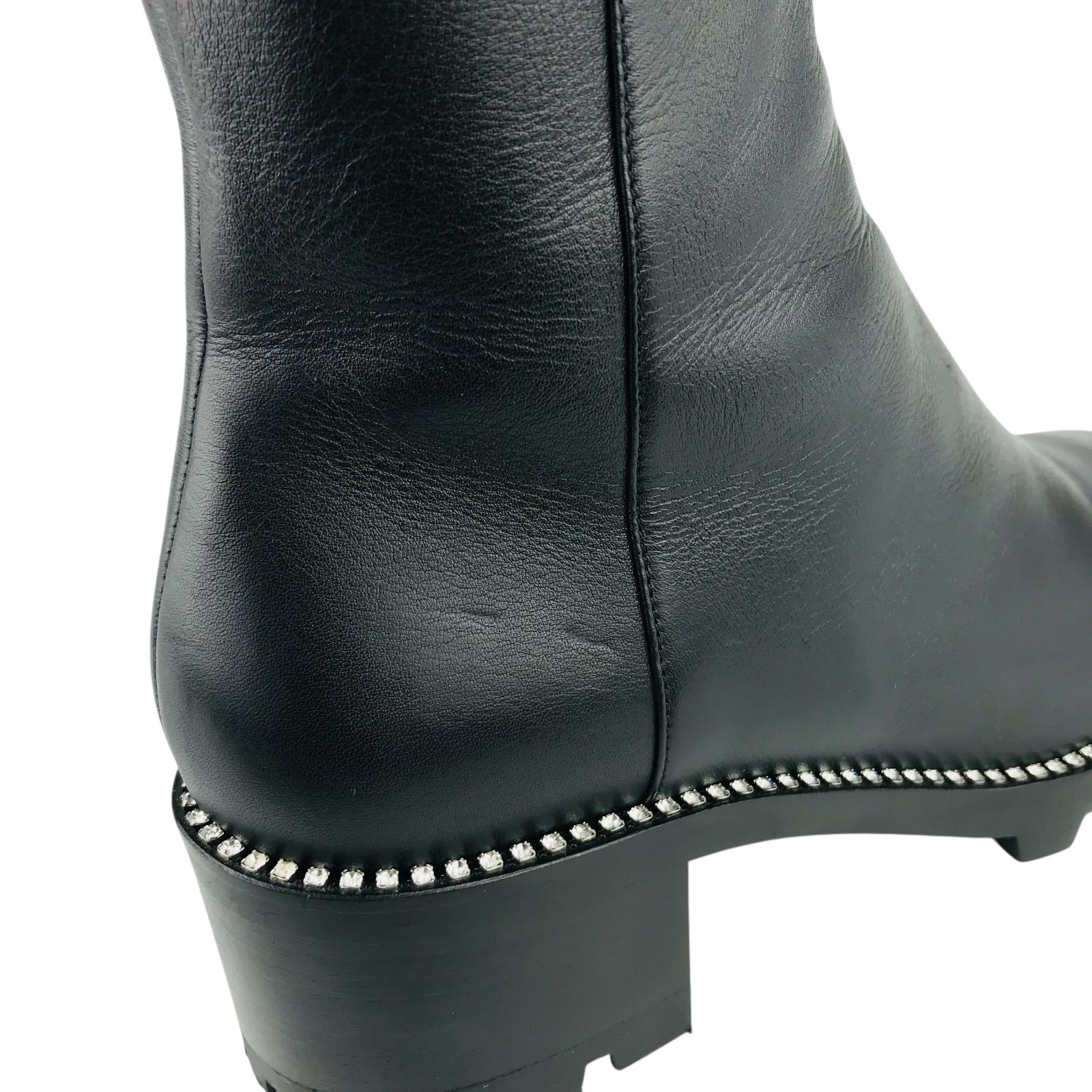 美品☆JIMMY CHOO・ジミーチュウ レディース レザー クリスタル