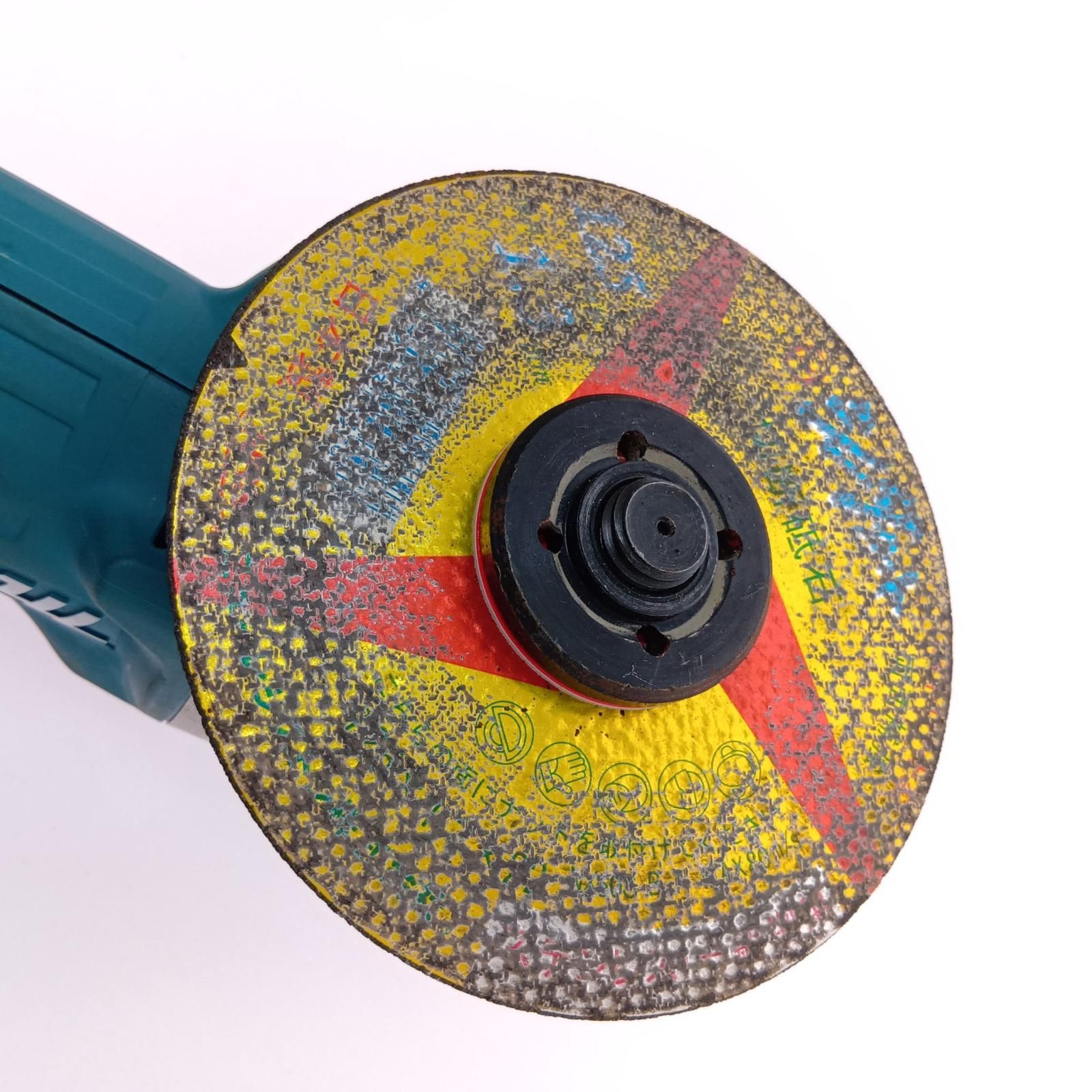  MAKITA マキタ 充電式コードレスディスクグラインダー 18Ｖ XAG 04 ブルー 本体のみ グラインダー 研磨機