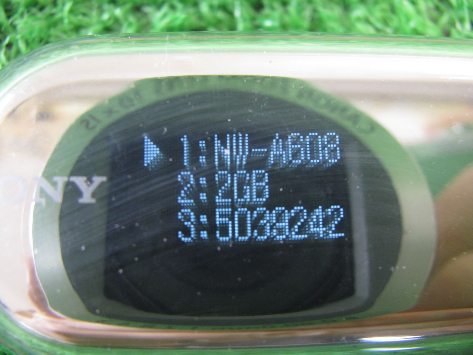 ポータブルオーディオプレーヤー シルバー