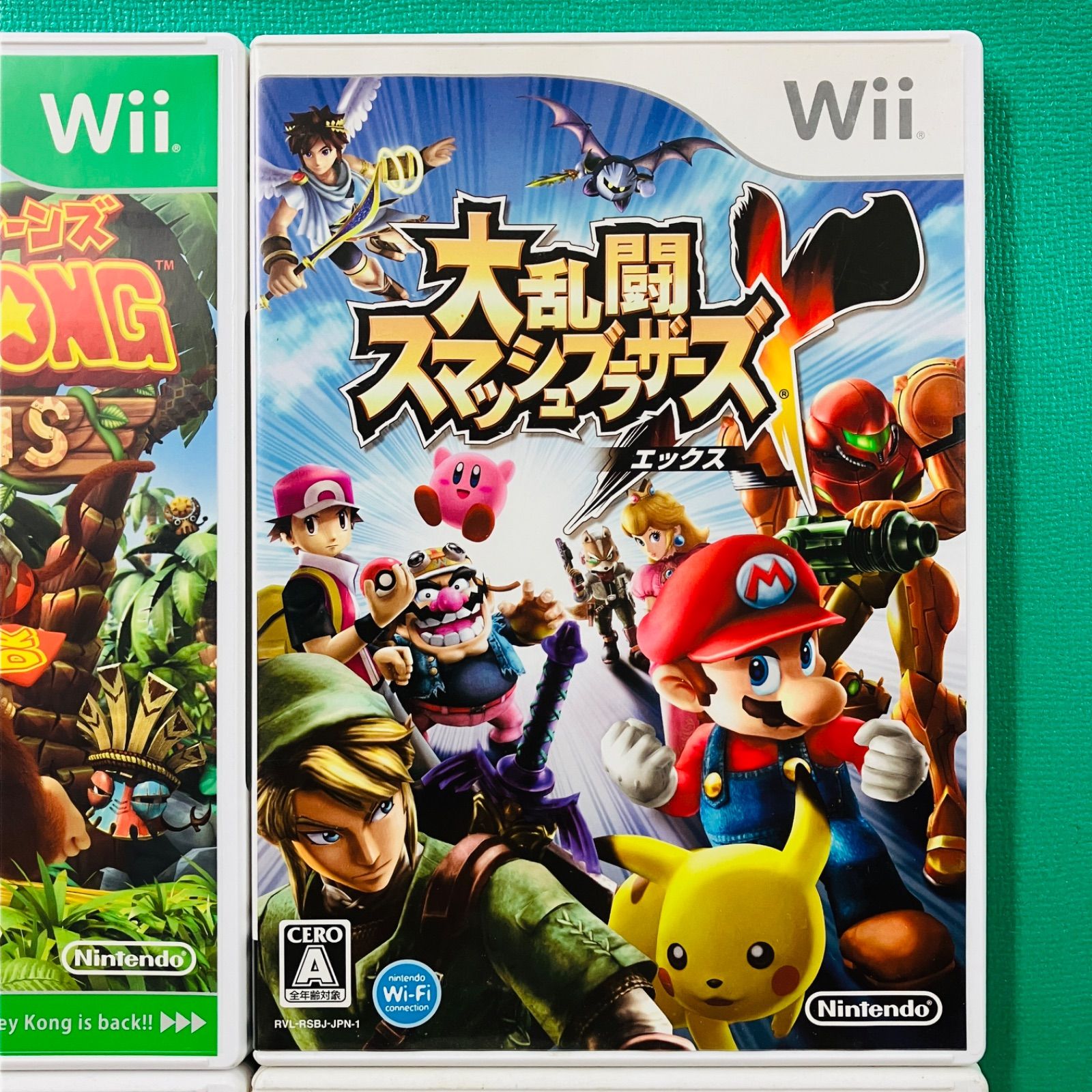 4点セット】Wii ドンキーコングリターンズ 大乱闘スマッシュ