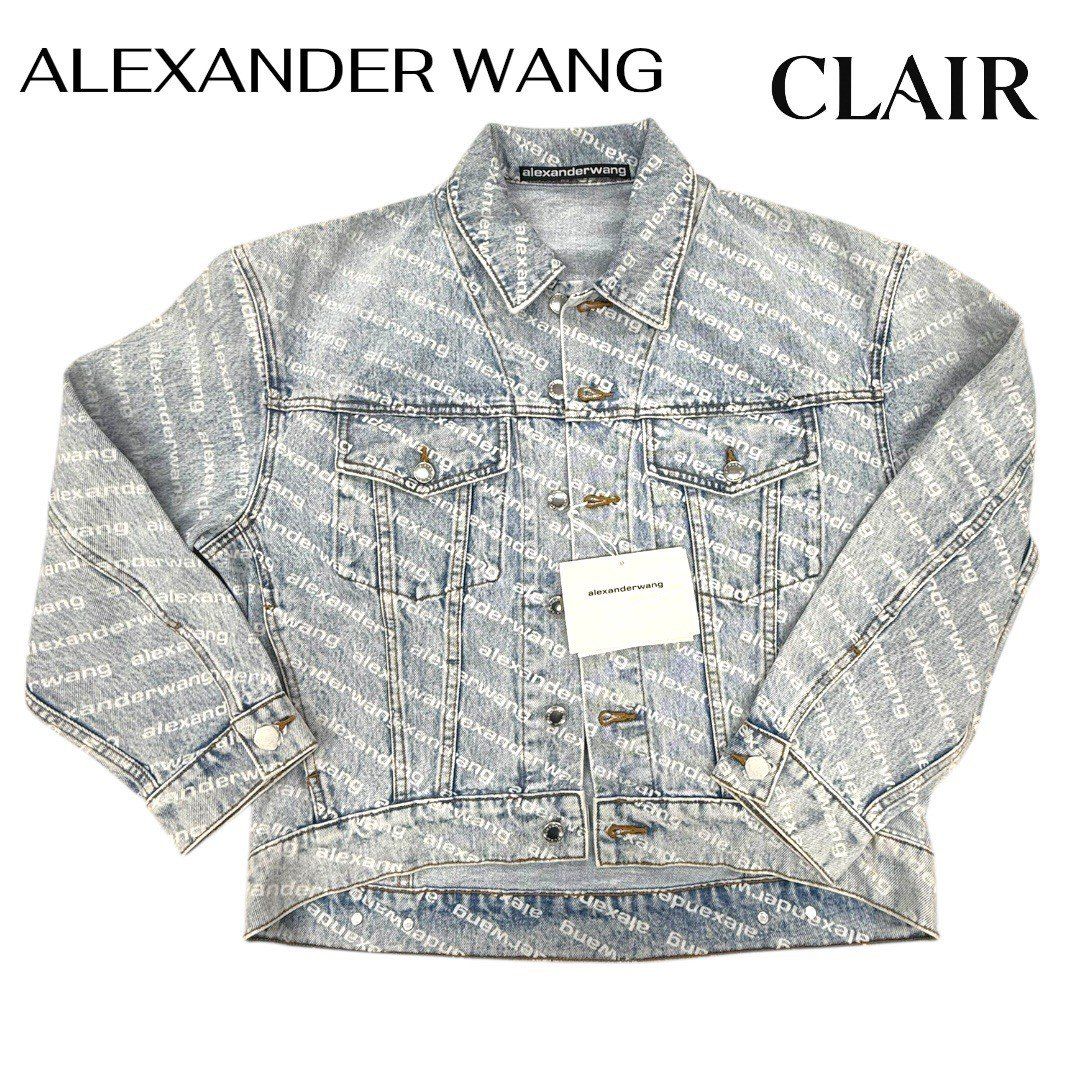 未使用品】 アレキサンダーワン ロゴデニムジャケット Sサイズ Gジャン