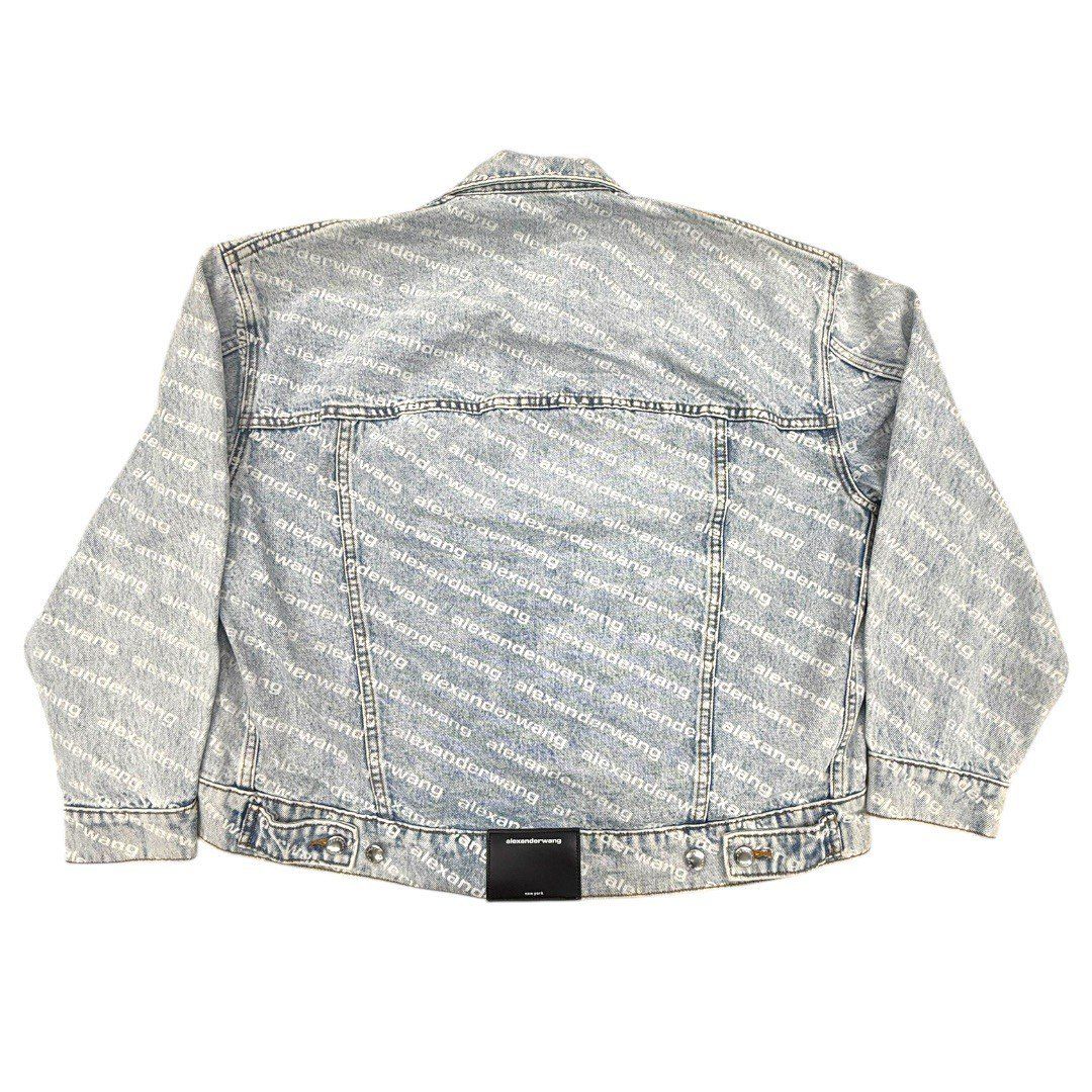 未使用品】 アレキサンダーワン ロゴデニムジャケット Sサイズ Gジャン