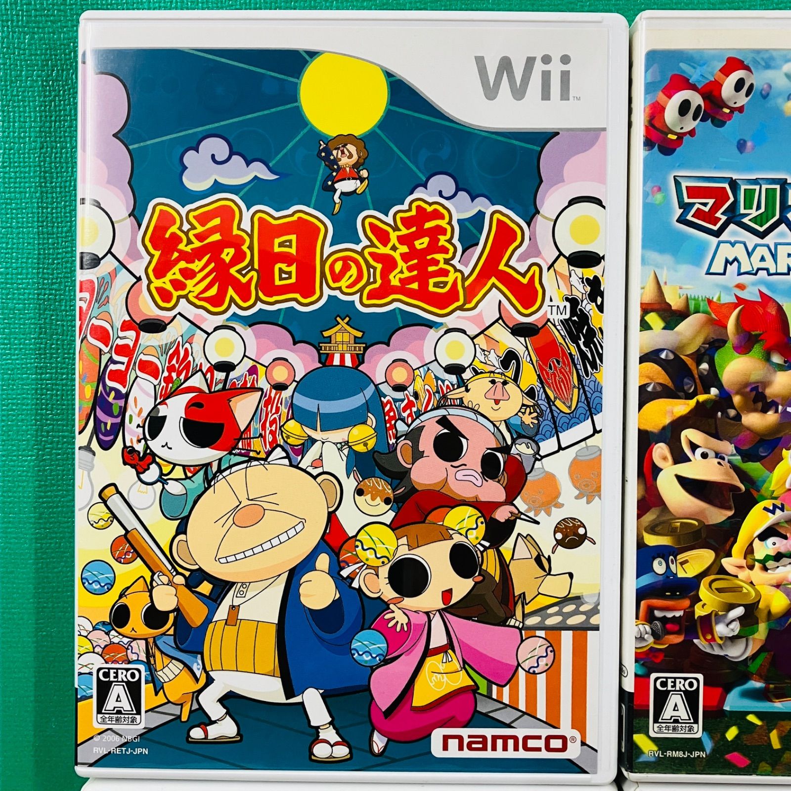 4点セット】Wii 縁日の達人 マリオパーティ8 Wii party おまけWii