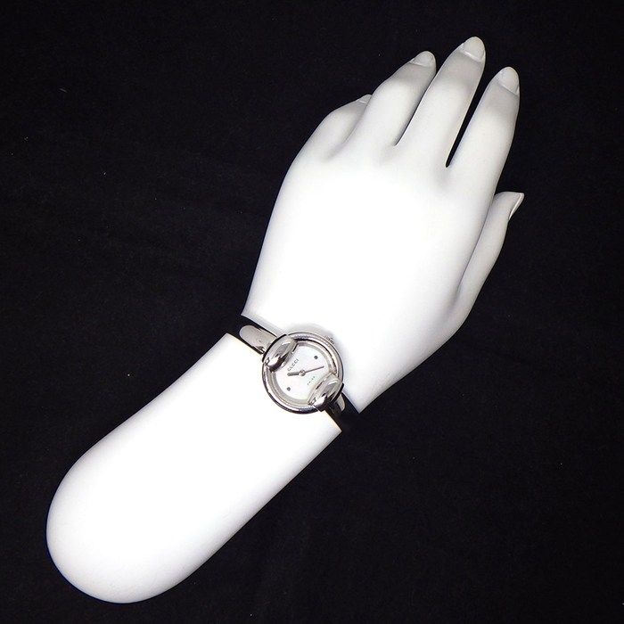 グッチ GUCCI 腕時計 バングルウォッチ 1400L ラウンド GG ロゴ