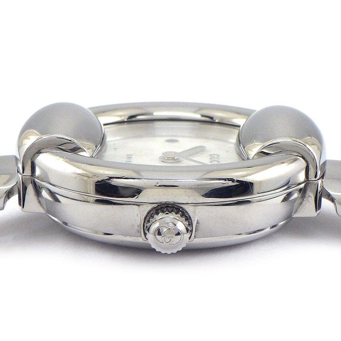 グッチ GUCCI 腕時計 バングルウォッチ 1400L ラウンド GG ロゴ