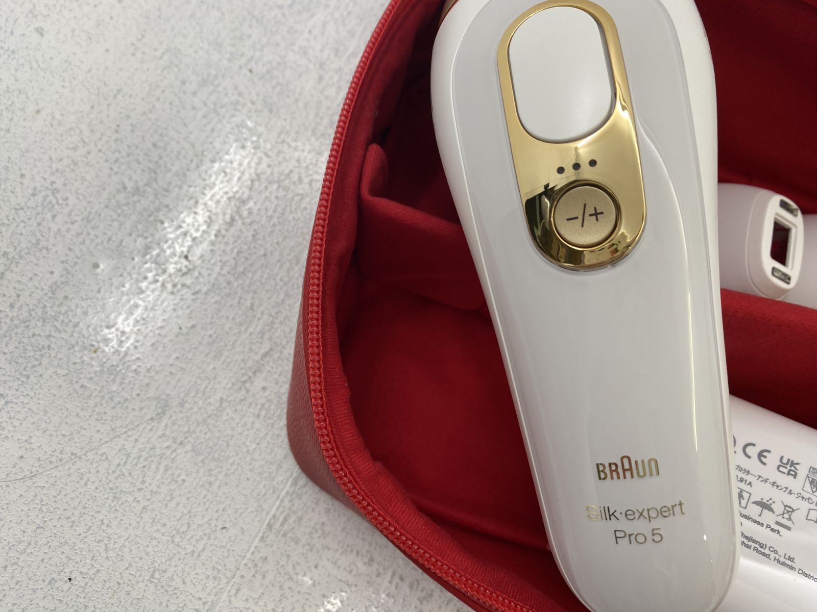 盛岡67-0032 ブラウン 光美容器 シルクエキスパート Pro 5