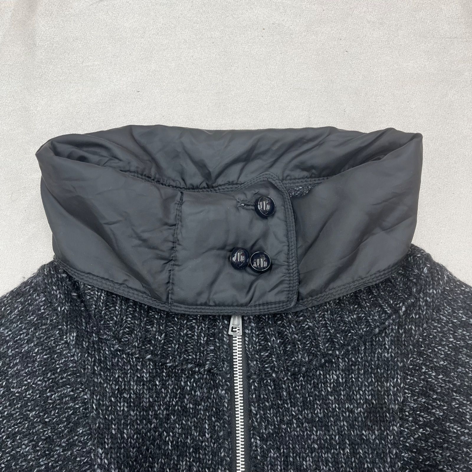 MISS SIXTY ミスシックスティ ポンチョ ジップアップ ブラック 黒