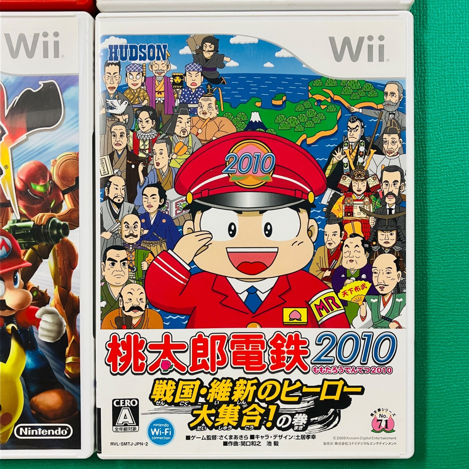 4点セット】Wii Newスーパーマリオブラザーズ ドラゴンボールZ ス