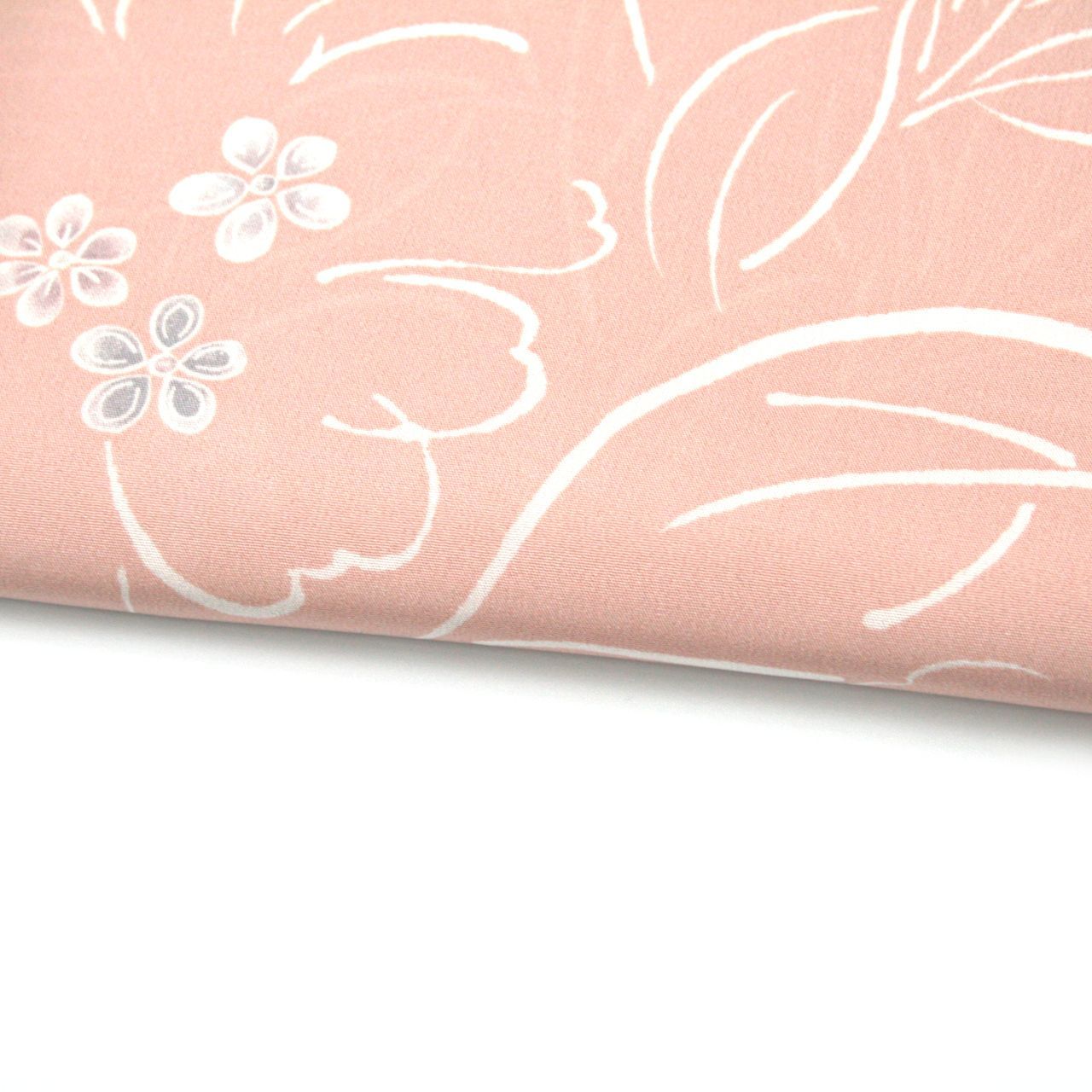 新品 正絹 長襦袢地 反物 ピンク 長襦袢 未仕立て品 絹100％ - メルカリ