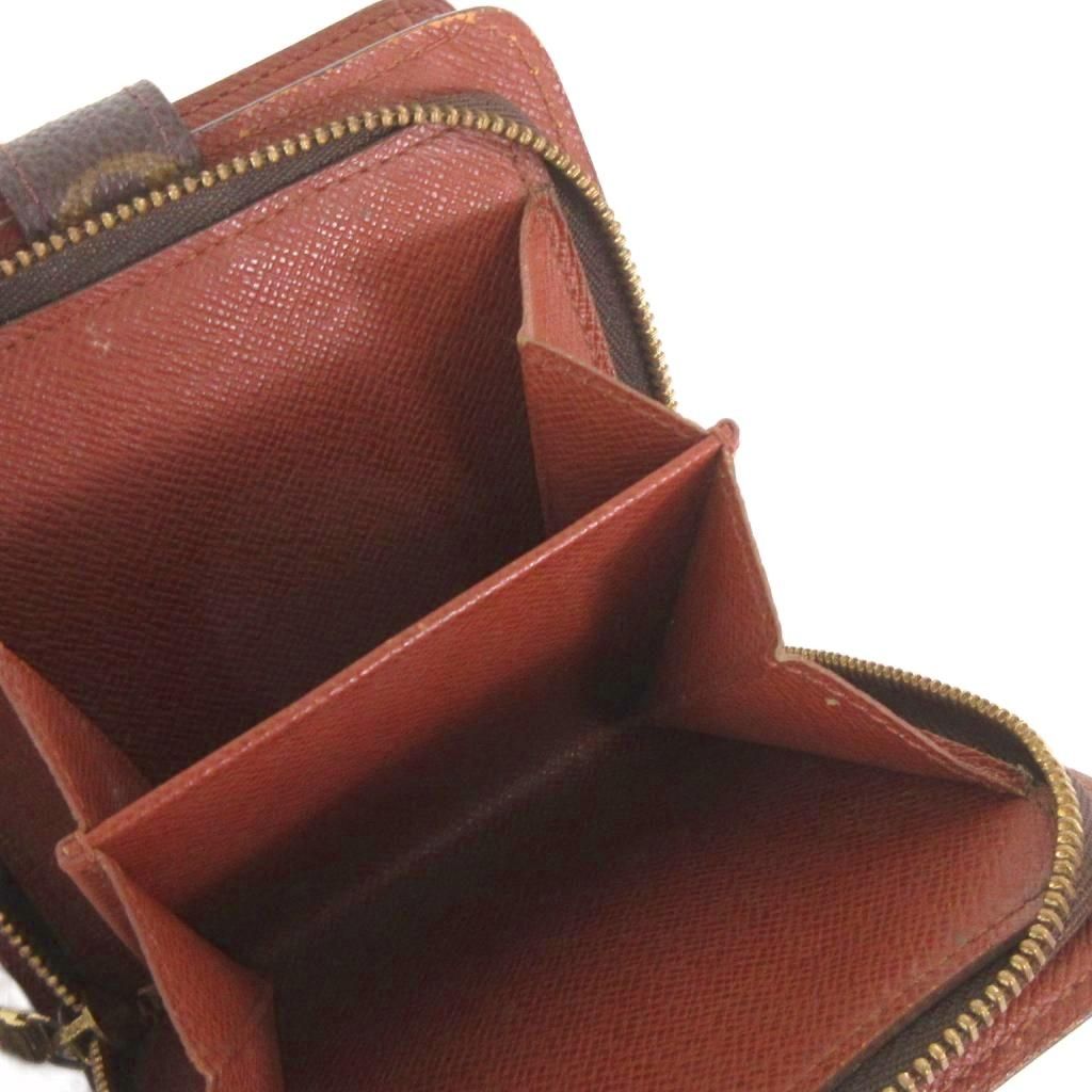 ルイヴィトン LOUIS VUITTON モノグラム コンパクトジップ 財布 二