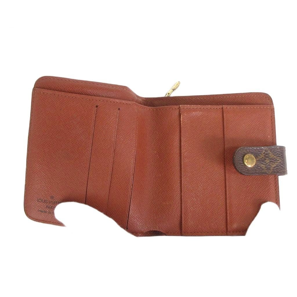 ルイヴィトン LOUIS VUITTON モノグラム コンパクトジップ 財布 二
