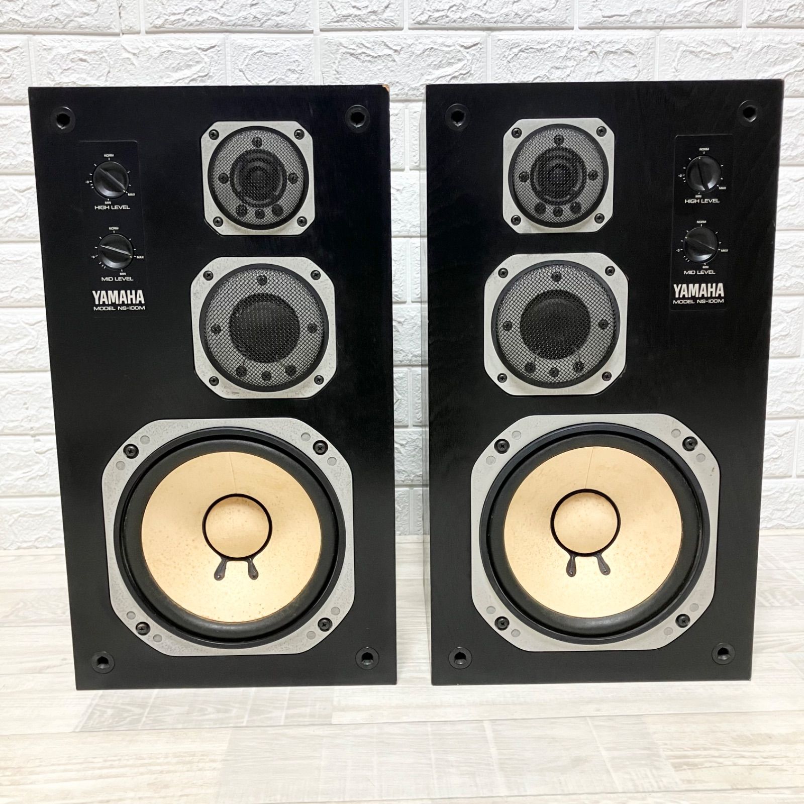 希少YAMAHA NS-100M スピーカーシステム 3wayスピーカー 希少】 YAMAHA ヤマハ NS-100M スピーカーシステム 3way - メルカリ