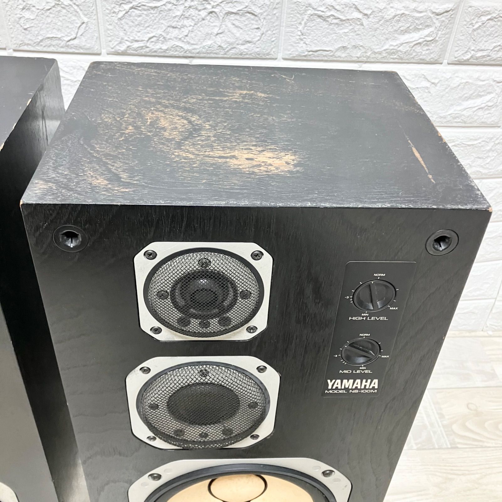 希少】 YAMAHA ヤマハ NS-100M スピーカーシステム 3way - メルカリ