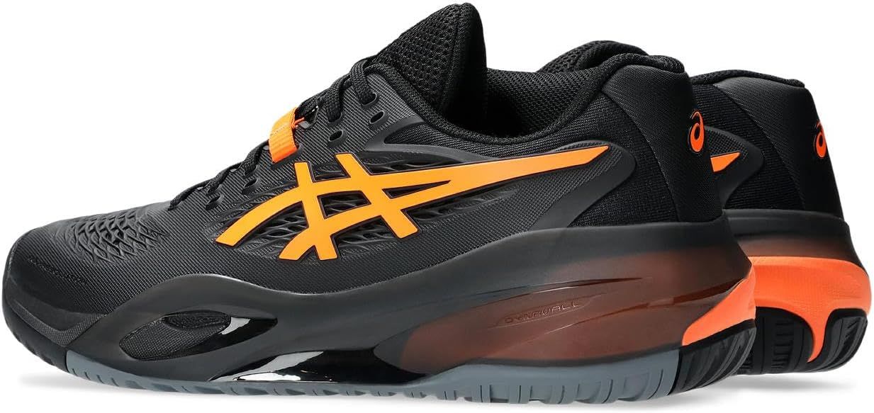 アシックス テニスシューズ GEL- X メンズ 001 ブラック ショッキングオレンジ 2 E