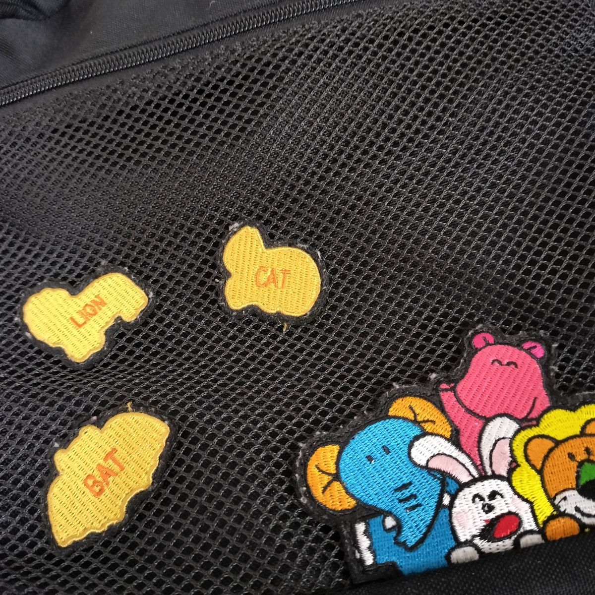 中古] たべっ子どうぶつ リュック ワッペン刺繍 ギンビス バックパック 