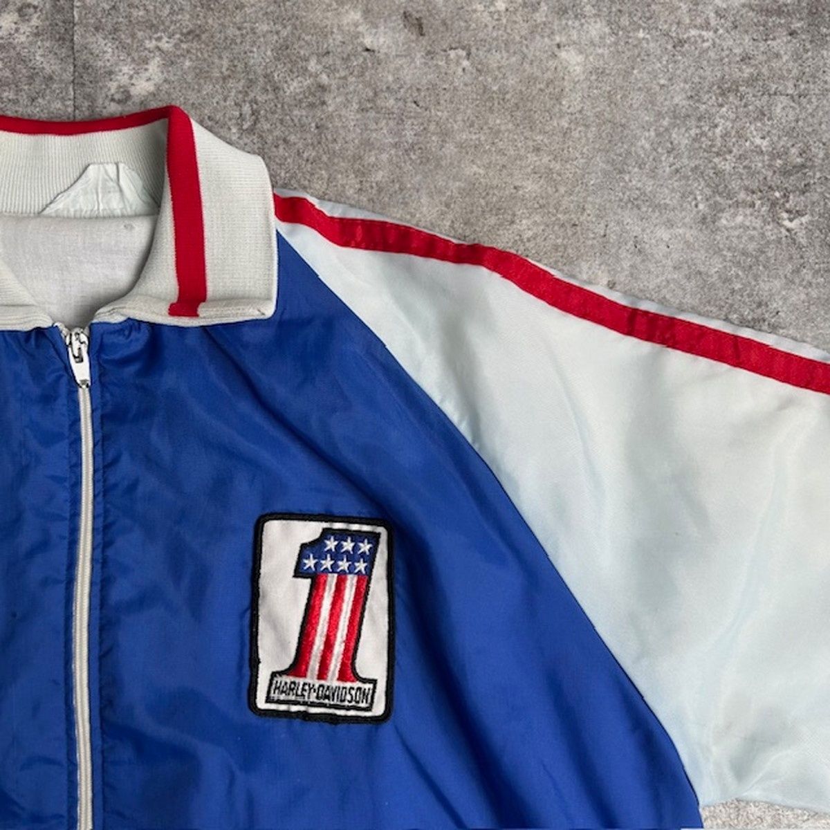 HOLLOWAY ホロウェイ ナイロンジャケット アメリカ製 USA HARLEY