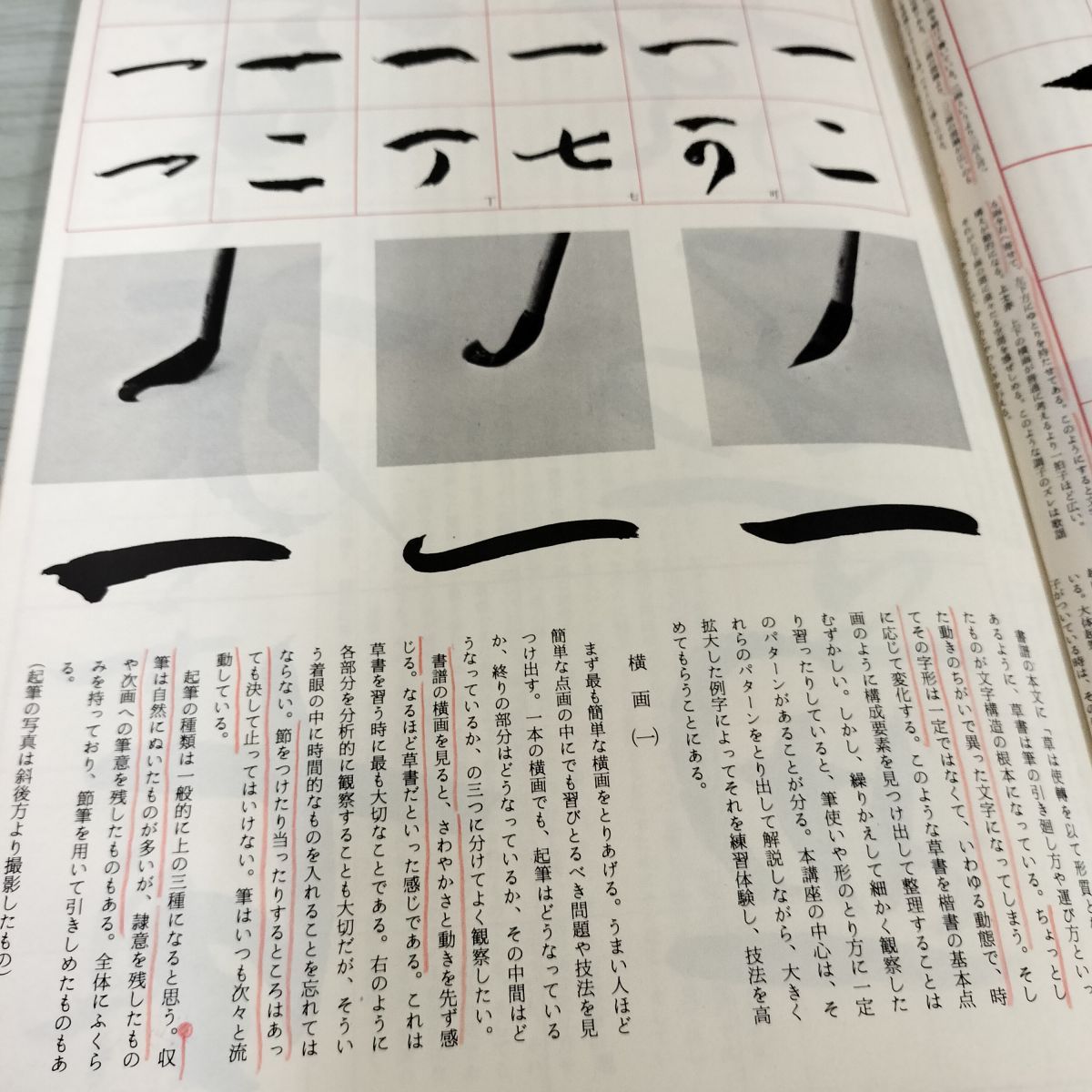書道技法講座 13 書譜 孫過庭 草書 下敷き付き 中国書道 二玄社 線引き