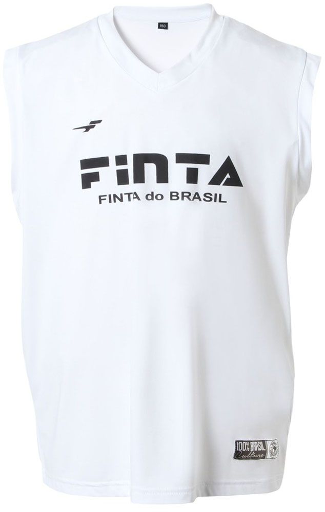 フィンタ FINTA サッカー JR極冷ノースリーブシャツ  FT8959 0100 ホワイト