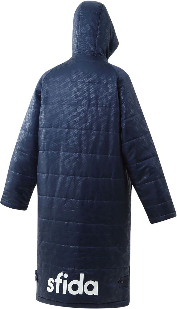 スフィーダ sfida フットサル BP パデッドロングコート SA21834 NAVY