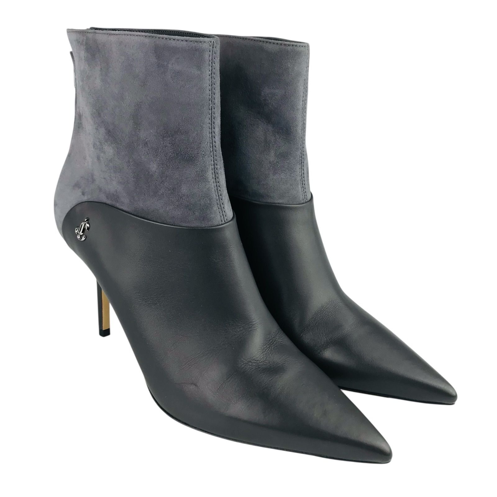新品未使用☆JIMMY CHOO☆ジミーチュウ・レディース レザー切替