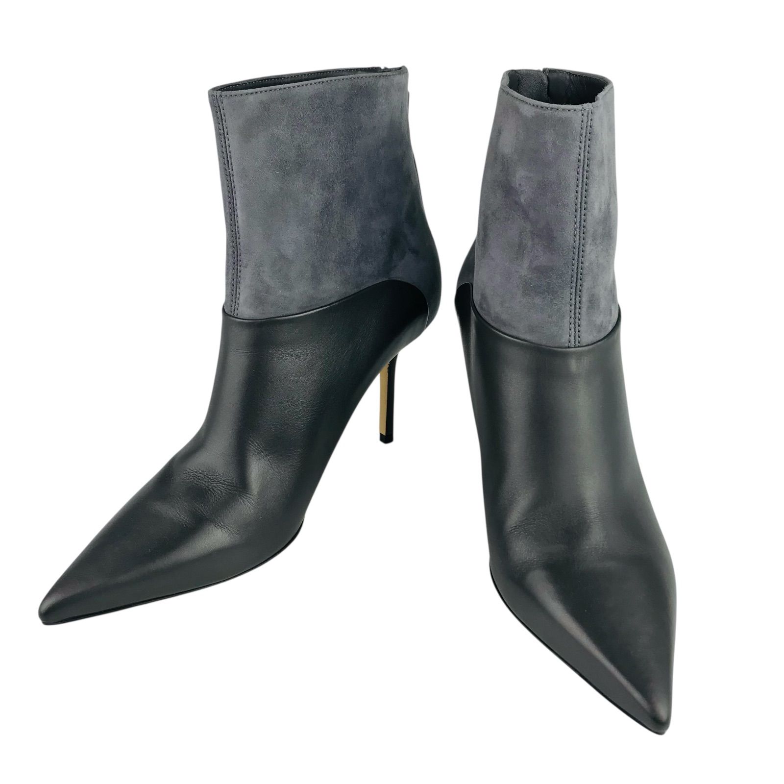 新品未使用☆JIMMY CHOO☆ジミーチュウ・レディース レザー切替し 