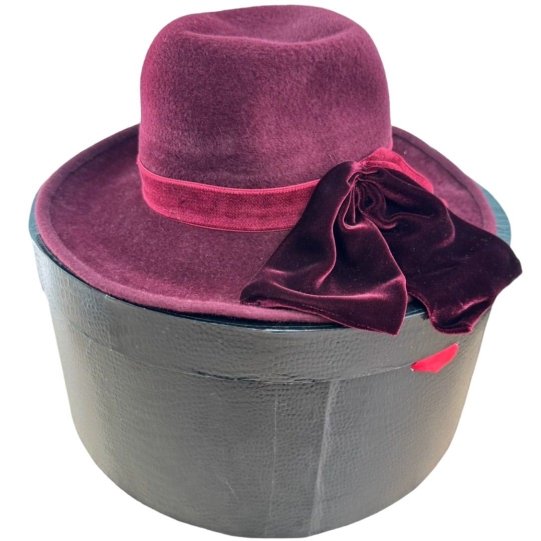 DA 1839 arth リボンハット レディース 女の子 ファー素材