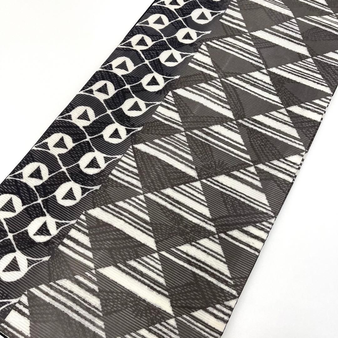 着物と帯 時流】SF25786s◇正絹 夏袋帯◇絽 二代目川村久太郎 長尺芯入