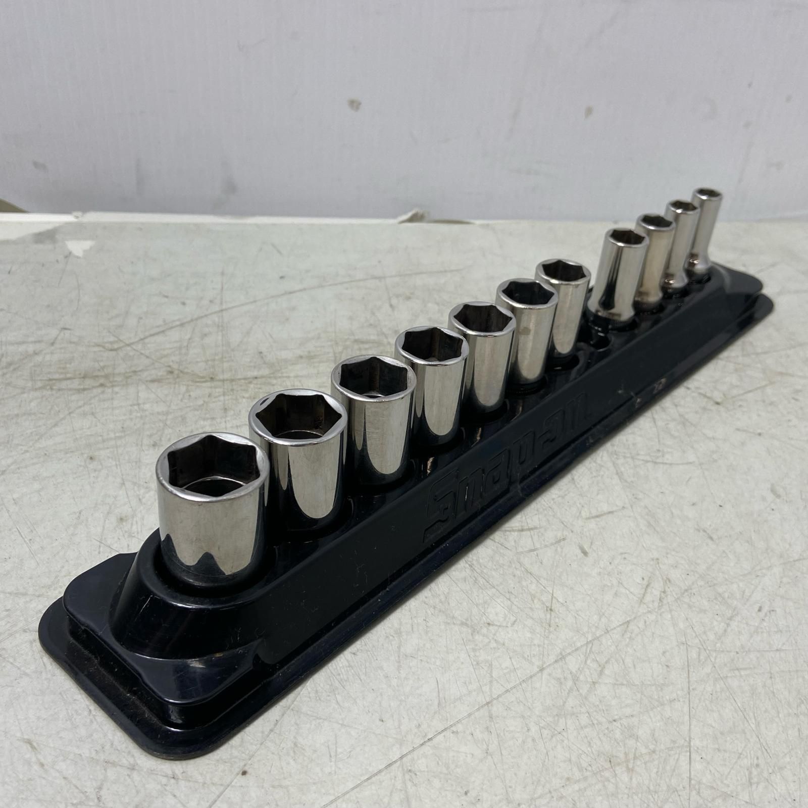 ΦΦSnap-on スナップオン ツールセット 3 8 SQセミディープソケット 6角 FSMS 9 10 11 13 14 15 16 17 18 19