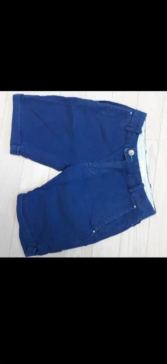 DIESEL キッズ コットン ハーフパンツ ネイビー (8-9歳)