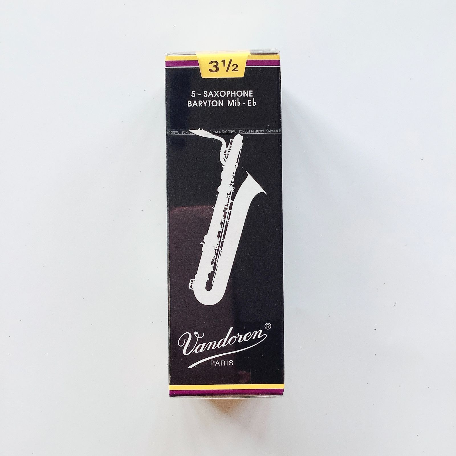 バリトンサックスリード な５箱セット ヴァンドーレン トラディショナル ＃３ ５