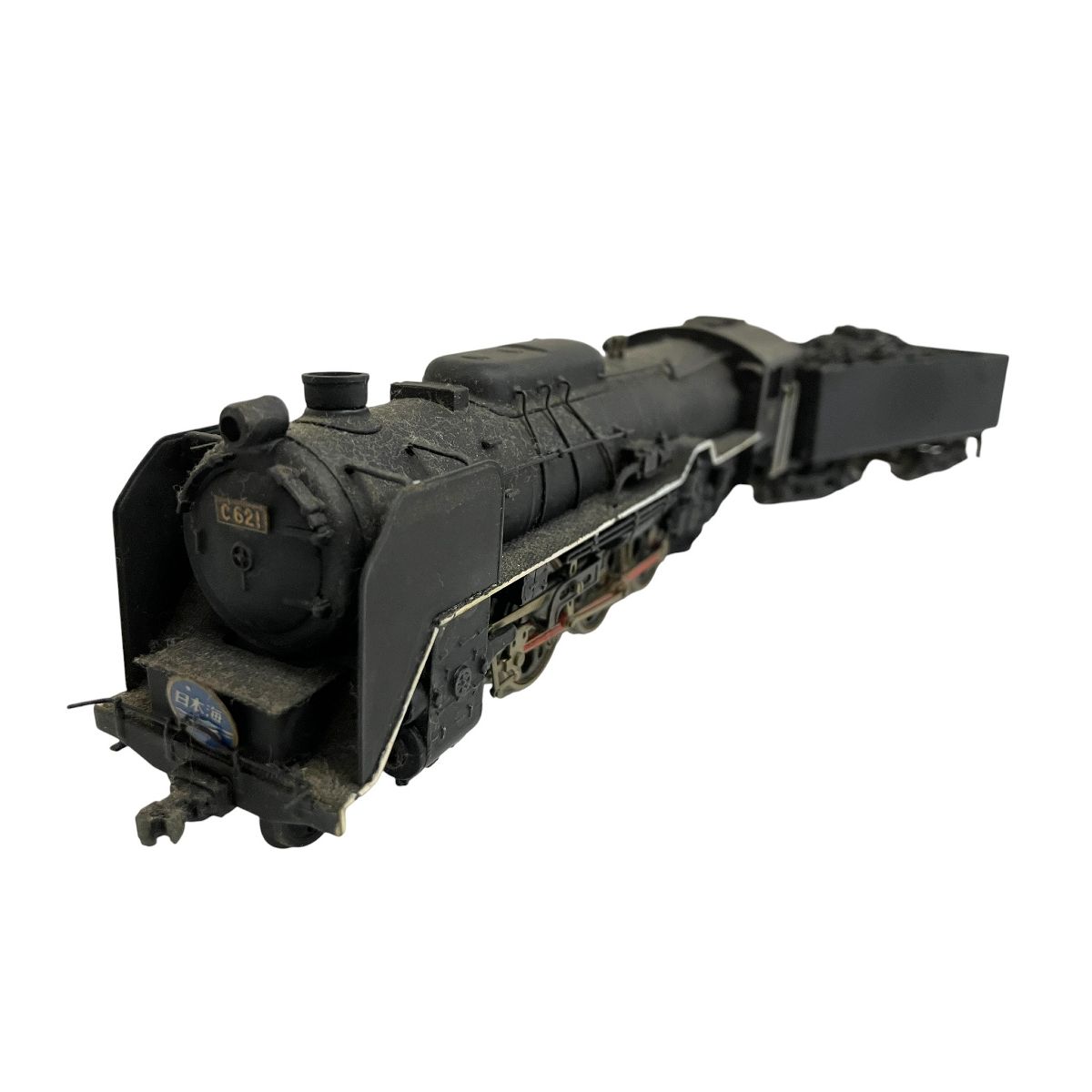 メーカー不明 C621 蒸気機関車 日本海 石炭車付 HOゲージ 鉄道模型