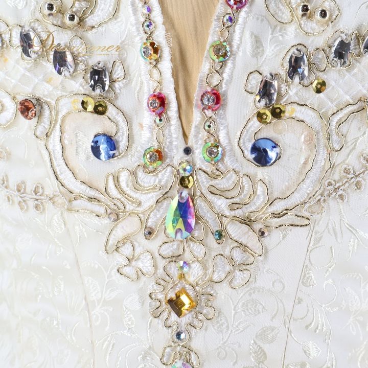 バレエ 衣装 チュチュ エトワール ドンキ 花嫁 白 金 コンクール 発表