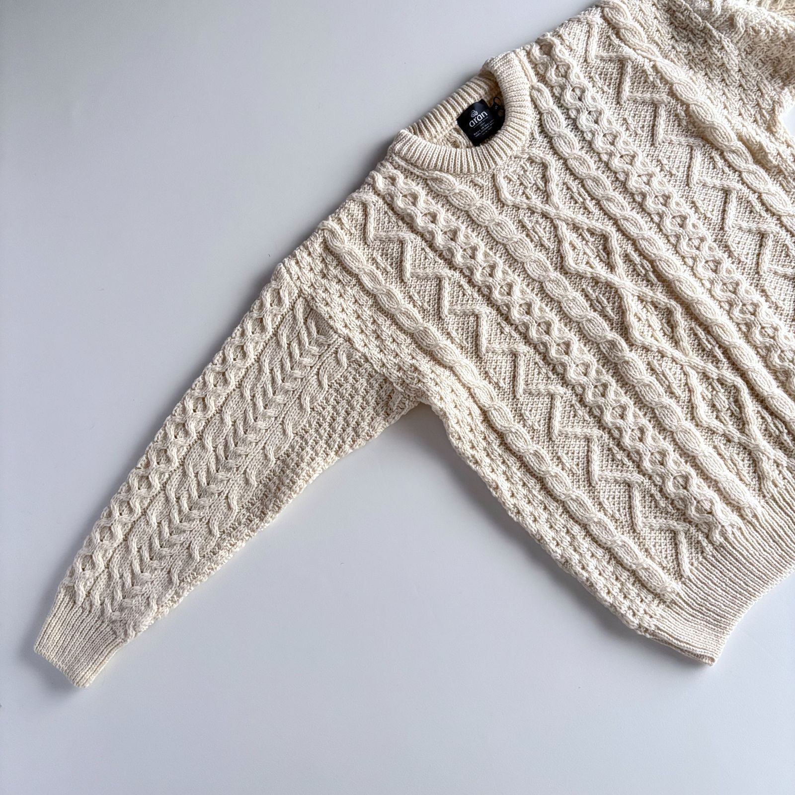 タグ付き未使用 / aran WOOLLEN MILLS アランウーレンミルズ