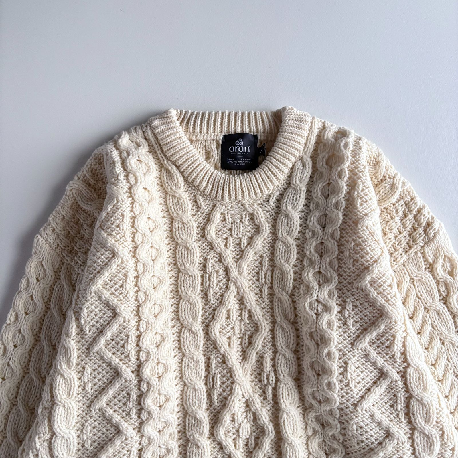 タグ付き未使用 / aran WOOLLEN MILLS アランウーレンミルズ