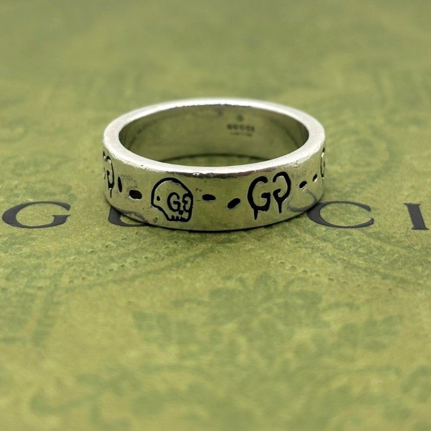 個性を纏う無骨シルバー】 GUCCI グッチ リング ゴースト GUCCI GHOST