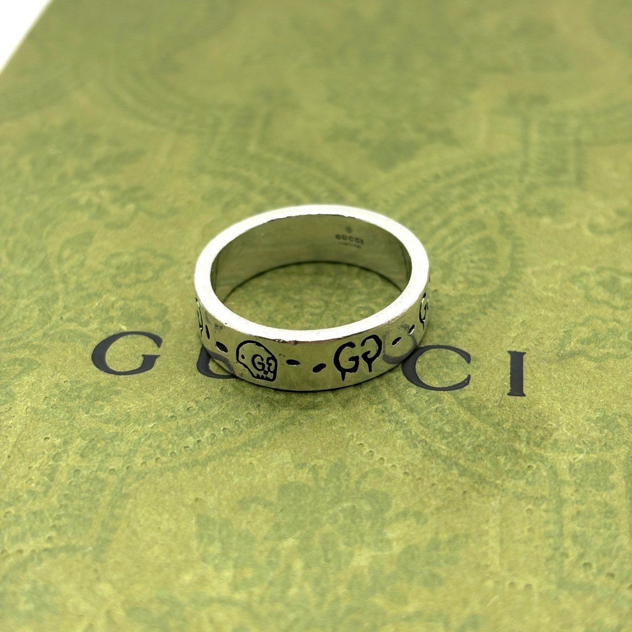 個性を纏う無骨シルバー】 GUCCI グッチ リング ゴースト GUCCI GHOST