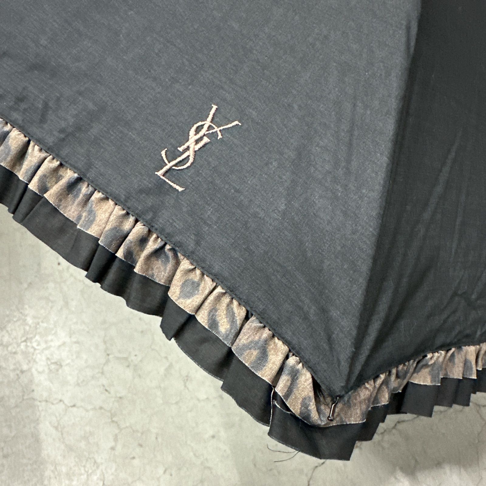 ▪️イヴサンローラン YVES SAINT LAURENT 折りたたみ日傘 晴雨兼用