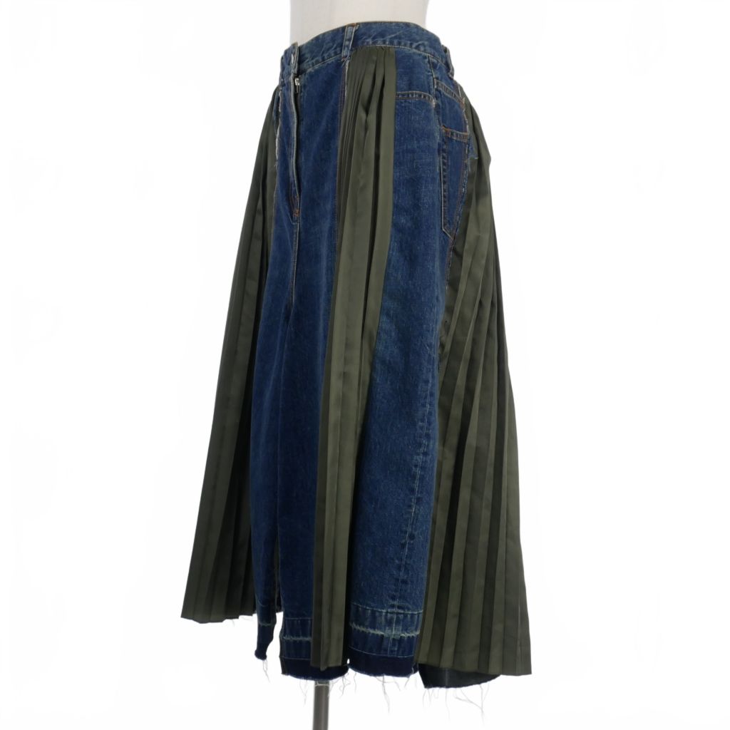 SACAI サカイ プリーツ スカートの通販 sacai プリーツスカート SACAI サカイ プリーツ スカートの通販 sacai プリーツスカート