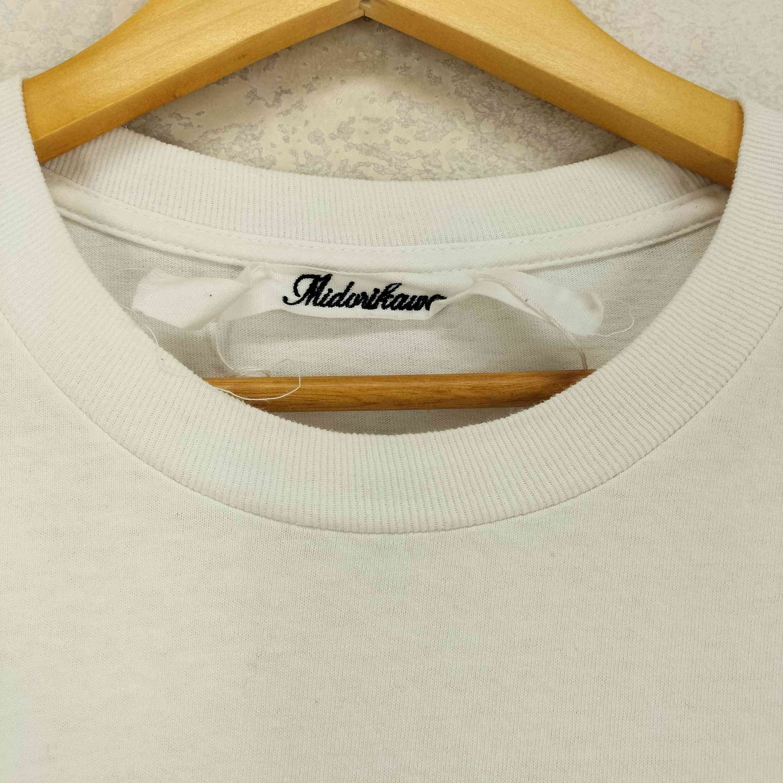 ミドリカワ MIDORIKAWA 20SS ×TWONESS WOLFGANGクルーネックTシャツ