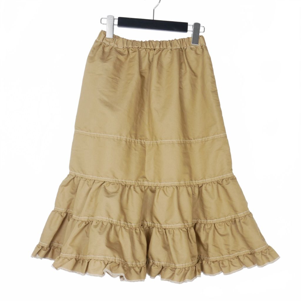 tricot comme des garcons 製品染め ティアードスカート トリココムデギャルソン tricot COMME des GARCONS ギャザー