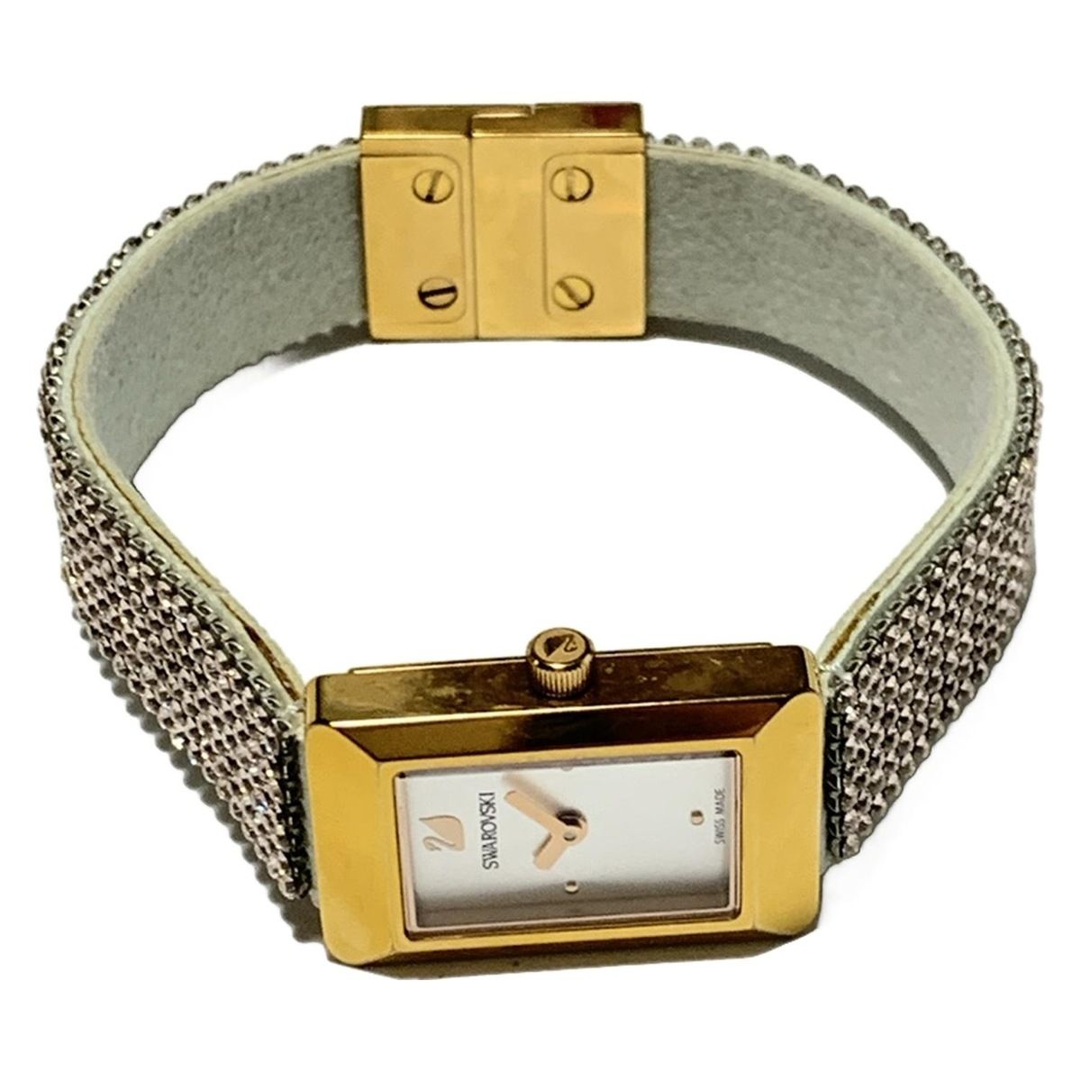 SWAROVSKI スワロフスキー 腕時計 - レディース シルバー