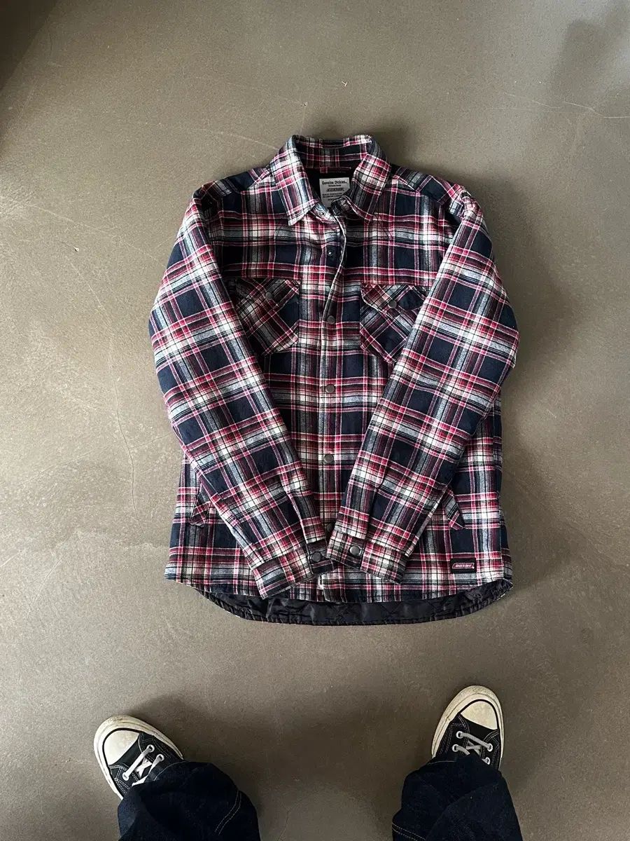 DICKIES ディッキーズ チェック シャツ ジャケット